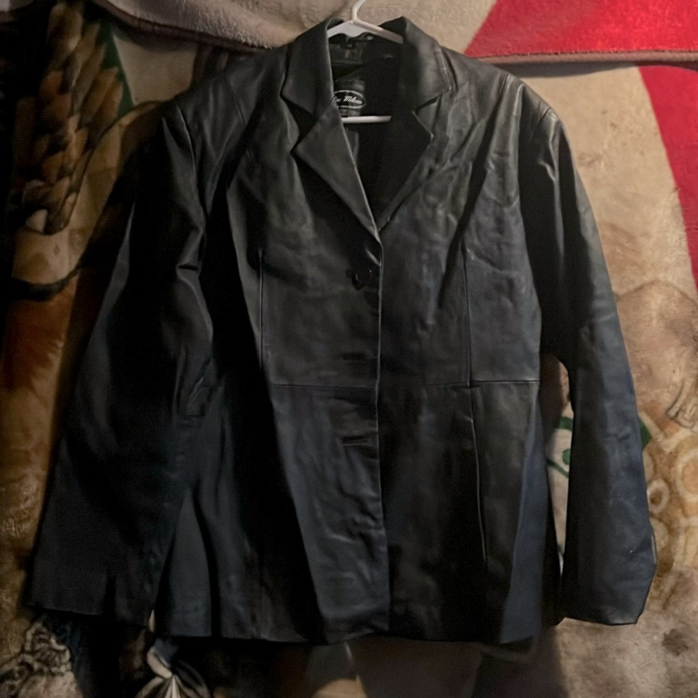 Mira Milano Leather Coat